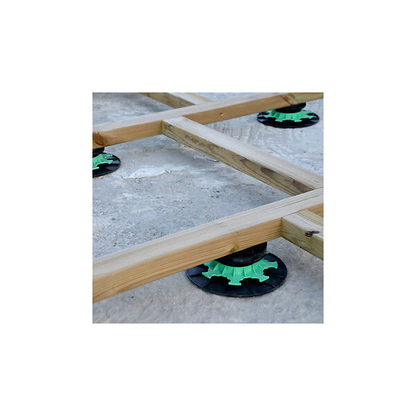 JOUPLAST - Plot terrasse pour lambourde fixe 10 mm Jouplast A l'unite - large