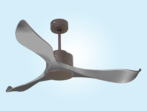 KLASSFAN - Ventilateur de plafond ø132 cm avec Wifi Réversible Hypersilence - large