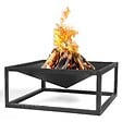 COOK KING - Braséro de jardin SQUARE en acier de 70x70 cm avec finition de haute qualité - vignette