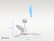 PURLINE - Ventilateur de plafond Réversible  Thermostat Wifi Moteur à courant continu Toits en pente Télécommande Hypersilence Mémoire Shopify Vendible (AUTOMATIQUE) - vignette