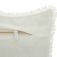 ATMOSPHERA - Coussin décoratif Blanc nid d'abeille 30 x 50 cm - vignette