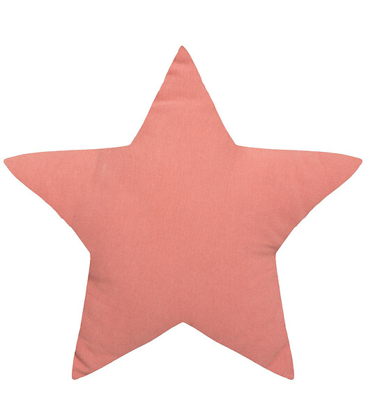ATMOSPHERA - Coussin décoratif Étoile Berlingot Terracotta 40 x 40 cm - large