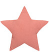 ATMOSPHERA - Coussin décoratif Étoile Berlingot Terracotta 40 x 40 cm - vignette