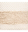 ATMOSPHERA - Coussin déhoussable en Coton Jacquard motif en relief 40 x 40 cm - vignette