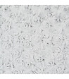 ATMOSPHERA - Coussin déhoussable en Fourrure Bouclée Gris clair  45 x 45 cm - vignette