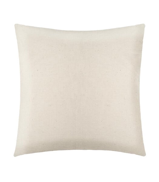 ATMOSPHERA - Housse de Coussin chenille Art déco Vert 40 x 40 cm - large