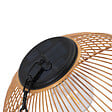 ID MARKET - Lampe solaire extérieure SYDNEY suspension en métal effet rotin - vignette