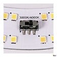 SLV - Applique et plafonnier intérieur rond LIPSY® 50, Drum, blanc, LED - Ø 40 cm - vignette