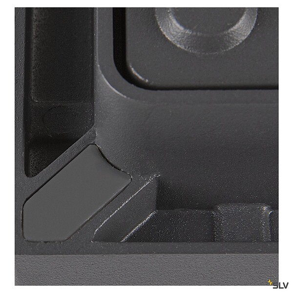 SLV - Applique extérieure SLV QUADRULO, anthracite, LED, 8W, 3000K, IP55 - large