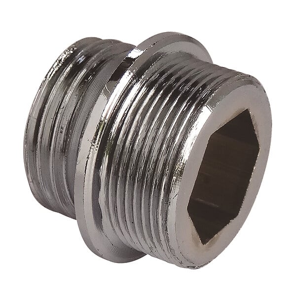 SOMATHERM FOR YOU - Raccord de bec chromé M15/21 vers M24x100 - Adaptateur robinet Bricard - large