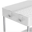 SECURY-T - Rangement sous evier- Étagère cuisine - Blanc - 2 niveaux et tiroir Lot de 2 - vignette