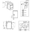 ELECTROLUX - cuisinière vitrocéramique 58l 4 feux blanc - LKR664177W - vignette