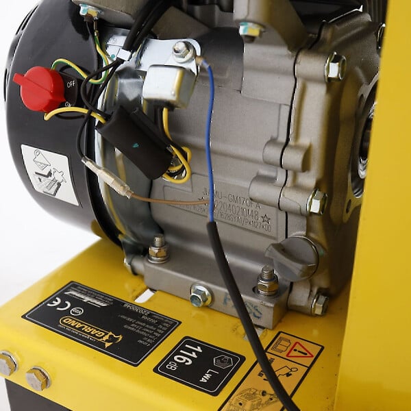 GARLAND - Broyeur de végétaux thermique GARLAND CRUMMER 820QG-V22 Jaune - large