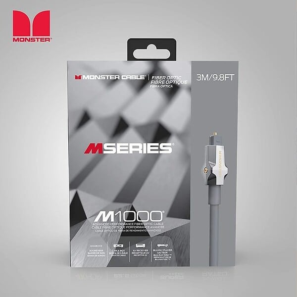 MONSTER - CABLE FIBRE OPTIQUE M1000 1.5M - large