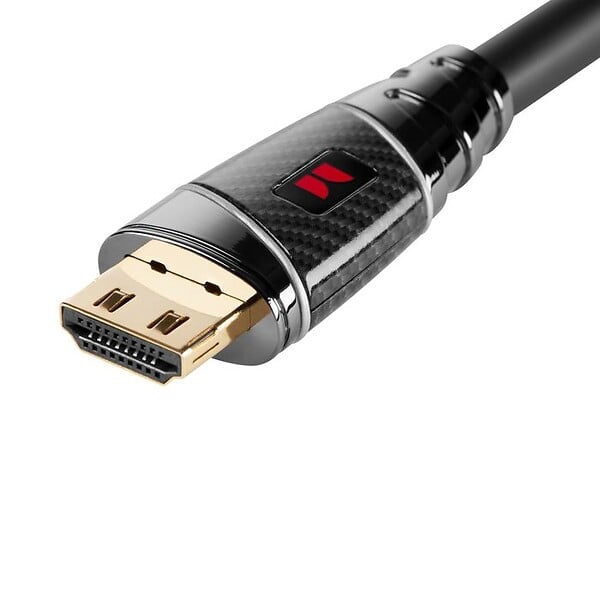 MONSTER - Black Platinum - Câble HDMI - Résolution 4K - pour PC, Home Cinema ou Studio - Vidéo HDR - 27 GBPS - large