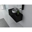 DISTRIBAIN - Meuble de salle de bain Terranova 1200 Noir - vignette