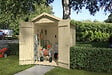 LASITAMAJA - Abri bois KENT 3.1 - 13mm -surface hors tout 3.79m2 -toit double pente - vignette