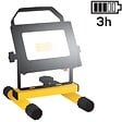 ASLO - Projecteur LED spot SMD rechargeable 10W 500Lm 6500K Extérieur/Intérieur IP65 ASLO - vignette