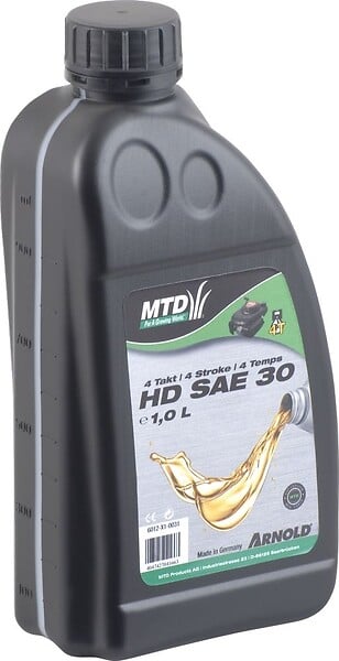 CENTRALE BRICO - Huile moteur monograde SAE 30 HD pour les moteurs 4 temps des petites machines - 1 l - large