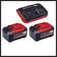 EINHELL - Tondeuse à gazon sans fil RASARRO 36/42 + 2x batterie 5,2 Ah PXC + 1 chargeur - vignette