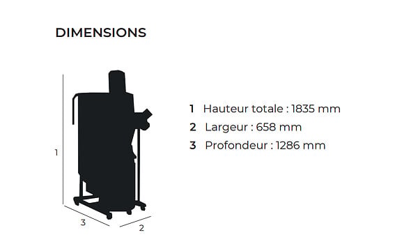 JET - JET - Système d'aspiration cyclonique 1500 W 230 V - JCDC-20-M Jet - large