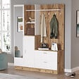 CONCEPT USINE - Meuble d'entrée design style scandinave ANKA - vignette