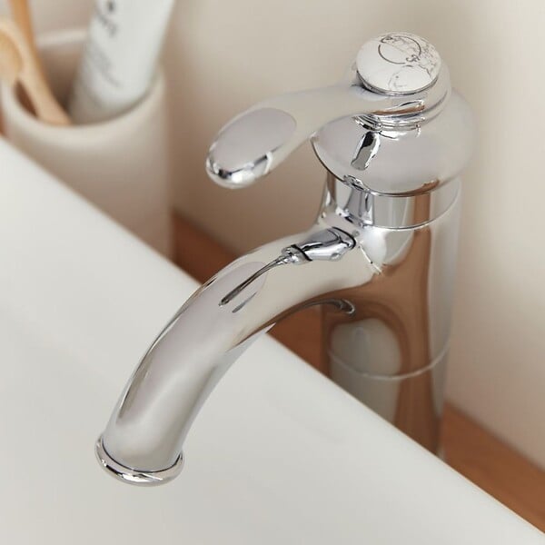 JACOB DELAFON - Mitigeur lavabo haut Fairfax + nettoyant Briochin - large
