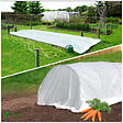 VOUNOT - Voile d’hivernage en Polypropylème 50g/m² 1.5x20m avec piquets blanc - vignette