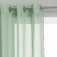 ATMOSPHERA - Voilage Etamine vert céladon 140x240cm - vignette