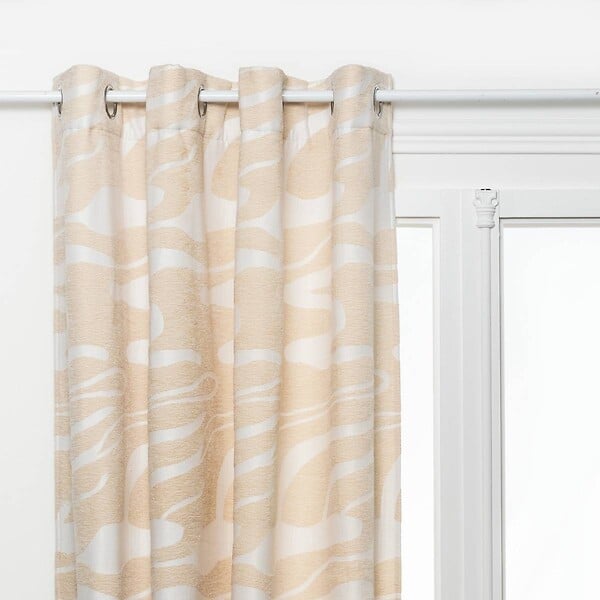 ATMOSPHERA - Rideau Madini Jacquard beige 140x260cm - large