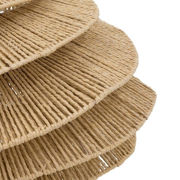 ATMOSPHERA - Suspension en corde "Ozan" beige D54,5cm - large