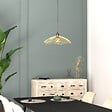 ATMOSPHERA - Suspension "Galt" doré D34cm - vignette