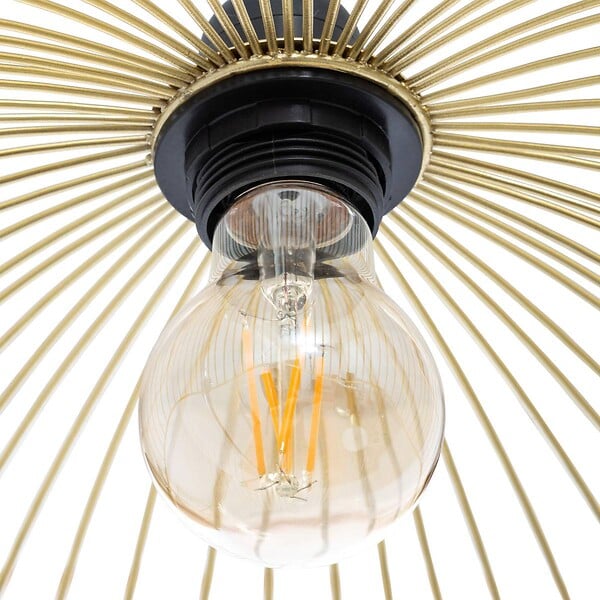 ATMOSPHERA - Suspension "Galt" doré D34cm - large