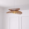 ATMOSPHERA - Suspension "Alara" jute beige D69,5cm - vignette