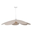 ATMOSPHERA - Suspension pétales "Naya" beige D100cm - vignette
