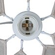 ATMOSPHERA - Suspension pétales "Naya" beige D100cm - vignette