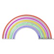 ATMOSPHERA - Tube néon mural led "Arc en ciel" L38cm - vignette