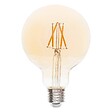 ATMOSPHERA - Ampoule LED "Globe" ambre D10cm E27 - vignette