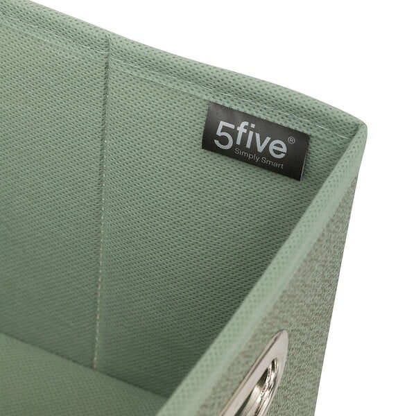 5 FIVE SIMPLY SMART - Boîte de rangement "Mix 'n' Modul" vert olive 15x31cm - large