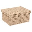 5 FIVE SIMPLY SMART - Lot de 2 boîtes range-documents "Kord" en papier tressé - vignette