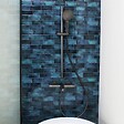 ESSEBAGNO - Luisa ensemble barre de douche 3 pièces gris gun métal - vignette