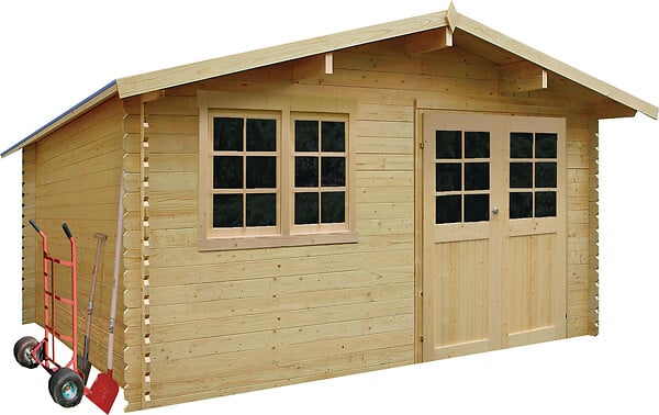 SOLID - Abri de jardin VISP traité classe 3 - large
