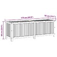 VIDAXL - vidaXL Boîte de rangement de jardin 175x50x58 cm Bois d'acacia solide - vignette