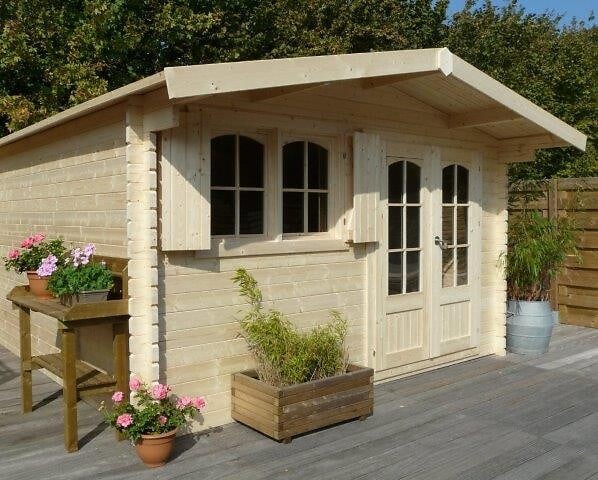 SOLID - Abri de jardin TIGNES traité classe 3 - large