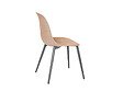 JARDILINE - Lot de 2 Chaises de jardin en aluminium et résine coloris taupe Malte - Jardiline - vignette