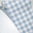 99DECO - Papier peint raccordable - Vichy - Bleu - intissé : 150g/m² - 4 lés : 192x270cm - vignette