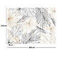 99DECO - Papier peint panoramique - Lamnar - Multicolore - intissé : 150g/m² - 7 lés : 336x270cm - vignette