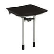 AKW - Siège de douche RUGAO noir relevable - AKW - 02023GR-LS - vignette