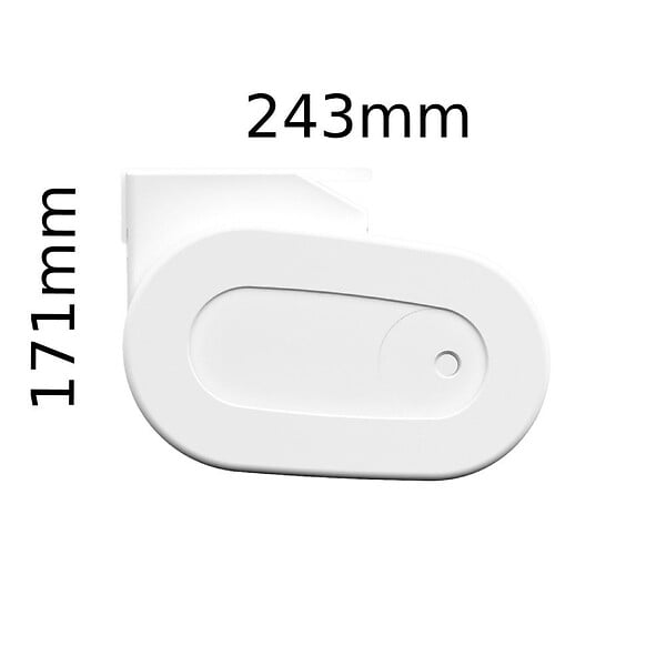 INTERSUN - Store banne coffre intégral HEVOA 3,00x2,00 M (Motorisé Secours à Télécommande + LED - Blanc satiné RAL9010 - Écru 250g/m²) - large