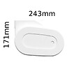 INTERSUN - Store banne coffre intégral HEVOA 3,00x2,00 M (Motorisé Secours à Télécommande - Blanc satiné RAL9010 - Écru 250g/m²) - vignette